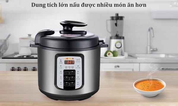 Nồi áp suất điện đa năng Goldsun 6 lít CD4701