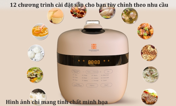 Nồi áp suất Hawonkoo PCH-500-CF