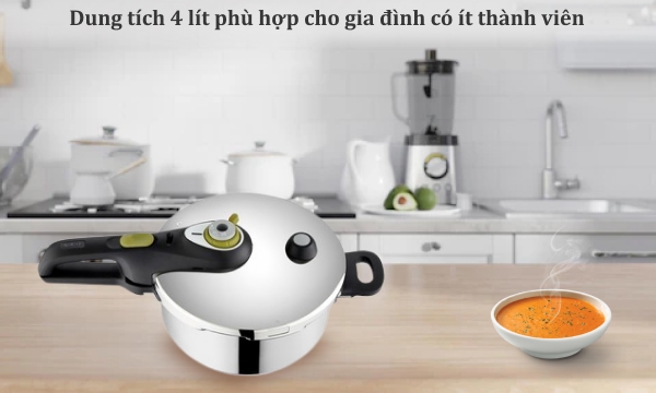 Nồi áp suất cơ Tefal Secure 5 Neo 4 lít P2534237