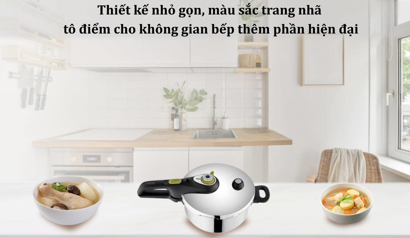 Nồi áp suất cơ Tefal Secure 5 Neo 4 lít P2534237