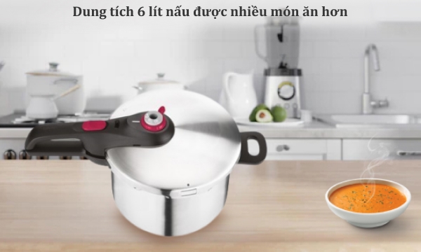 Nồi áp suất cơ Tefal Secure 5 Neo 6 lít P2530750