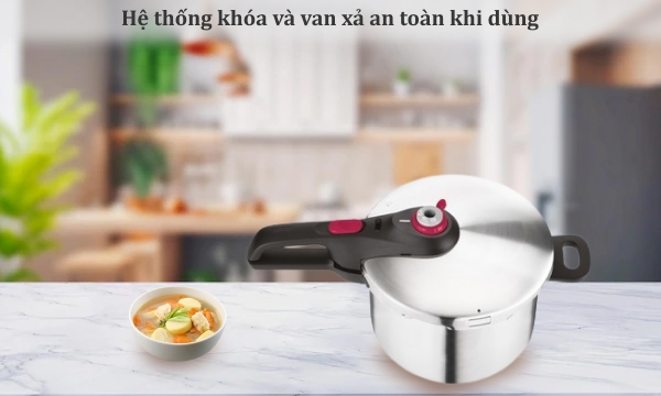 Nồi áp suất cơ Tefal Secure 5 Neo 6 lít P2530750