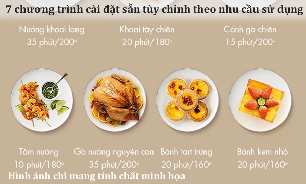 Nồi chiên không dầu Bear 5 lít QZG-F15E3