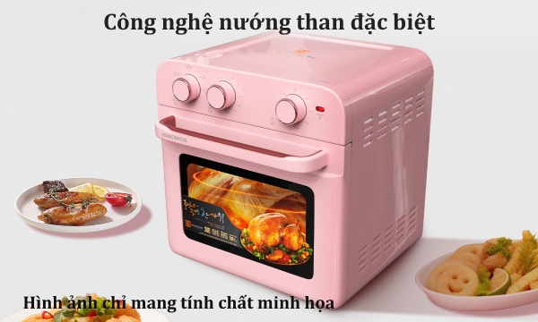 Nồi chiên không dầu Hawonkoo 18 lít AFH-180-PK Hồng