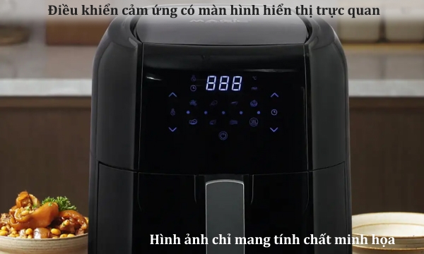 Nồi chiên không dầu Magic Eco 5.5 lít AC-102