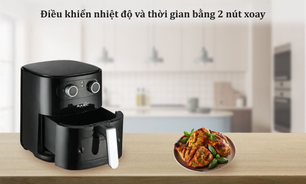 Nồi chiên không dầu Magic Eco 6 lít AC-126