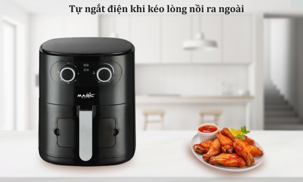 Nồi chiên không dầu Magic Eco 6 lít AC-126