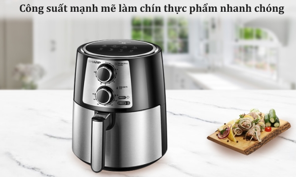 Nồi chiên không dầu Sharp 4.2 lít KF-AF42MV-ST