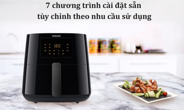 Nồi chiên không dầu Philips 6.2 lít HD9280/90