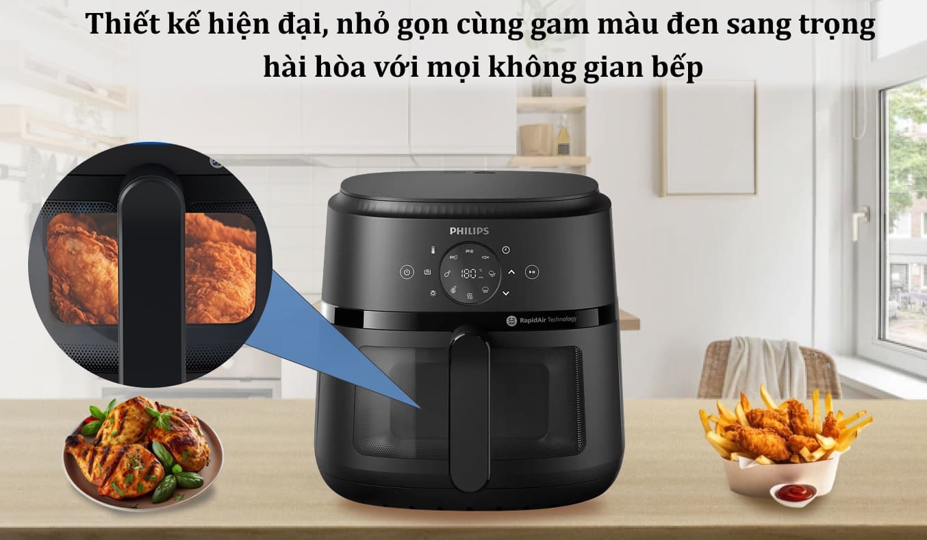 Nồi chiên không dầu Philips 4.2 lít NA220/00