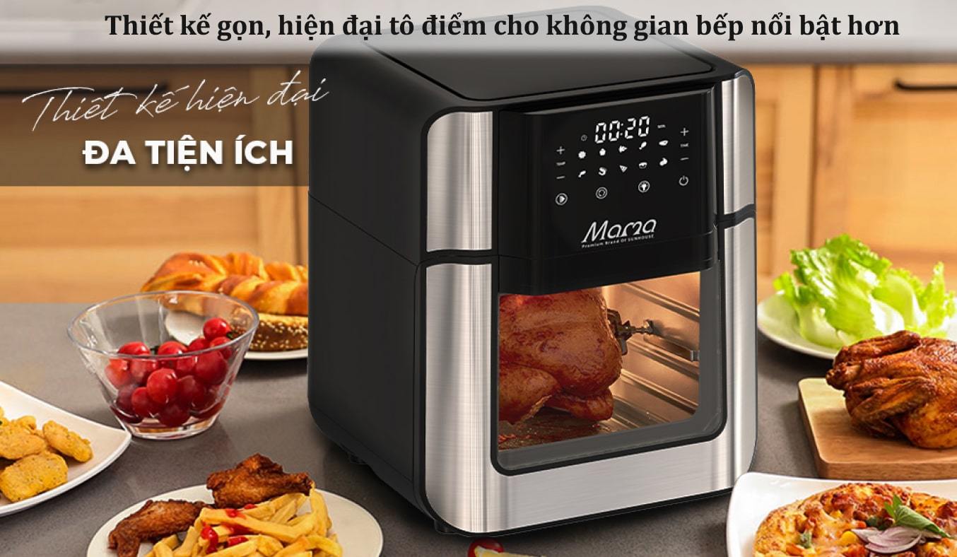 Nồi chiên không dầu Sunhouse Mama 15 lít SHD4088