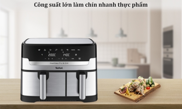 Nồi chiên không dầu Tefal 8.3 lít EY905D10