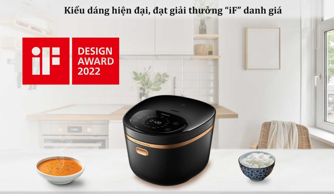 Nồi cơm điện cao tần Philips 1.5 lít HD4539/62