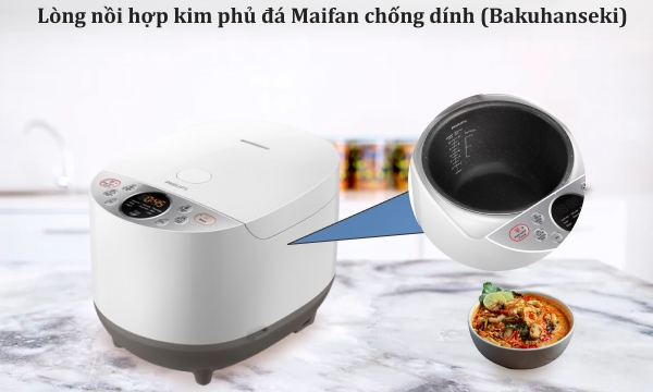 Nồi cơm điện tử Philips 1.8 lít HD4515/55