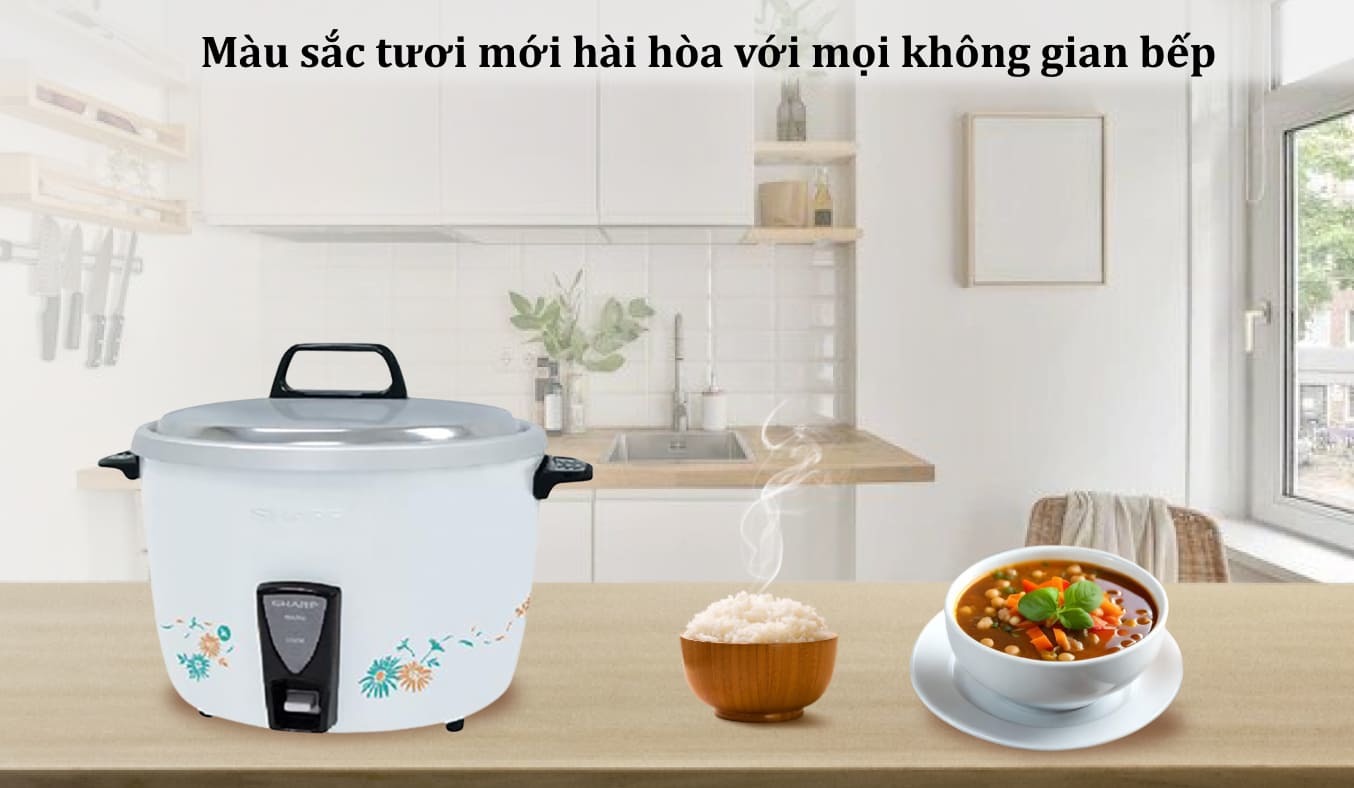 Nồi cơm nắp rời Sharp 3.8 lít KSH-D44V-TQ