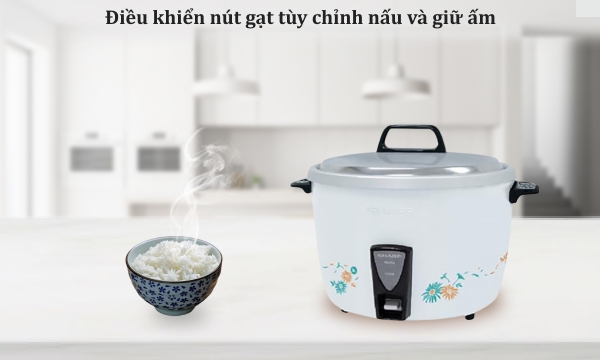 Nồi cơm nắp rời Sharp 3.8 lít KSH-D44V-TQ