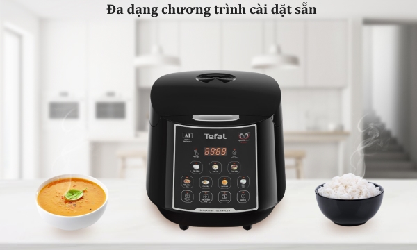 Nồi cơm điện tử Tefal 1.8 lít RK737868