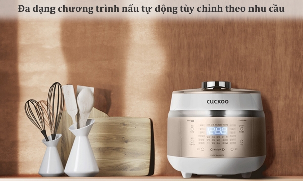 Nồi cơm điện tử áp suất Cuckoo 0.5 lít CRP-EHS0309F/WHGOVNCV