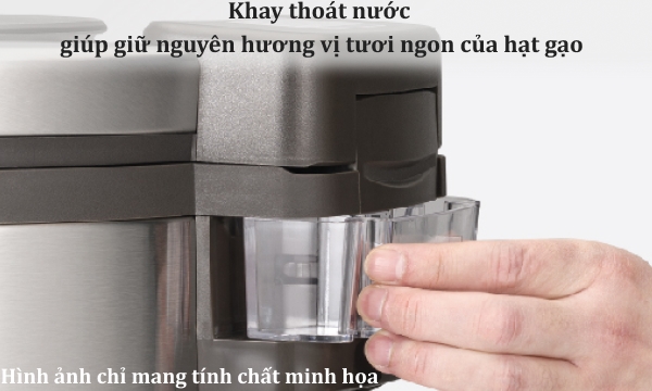 Nồi cơm nắp gài 6.3 lít Cuckoo CR-3555/BKSTVNCRCV