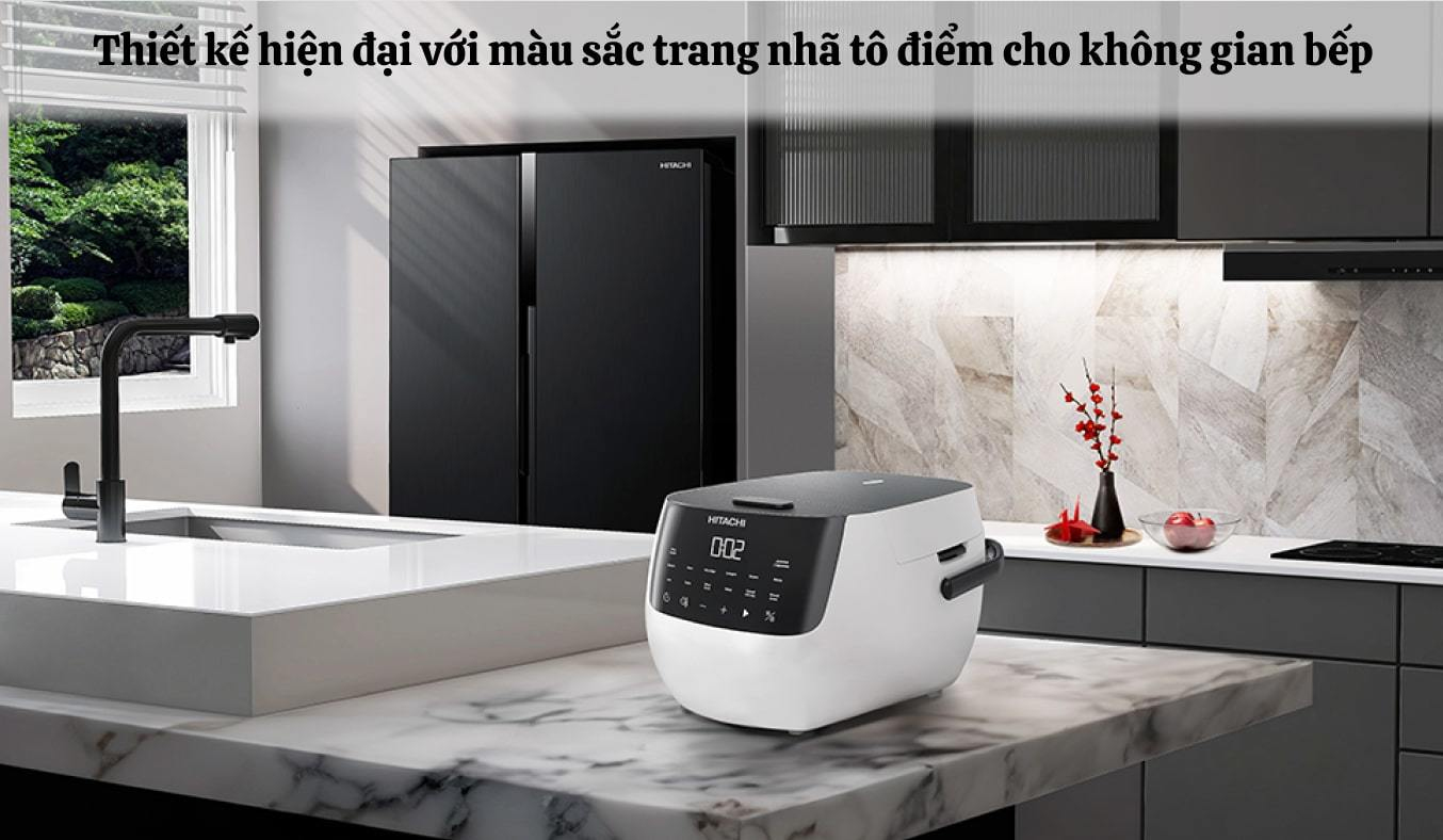 Nồi cơm điện tử Hitachi RZ-R18XN W