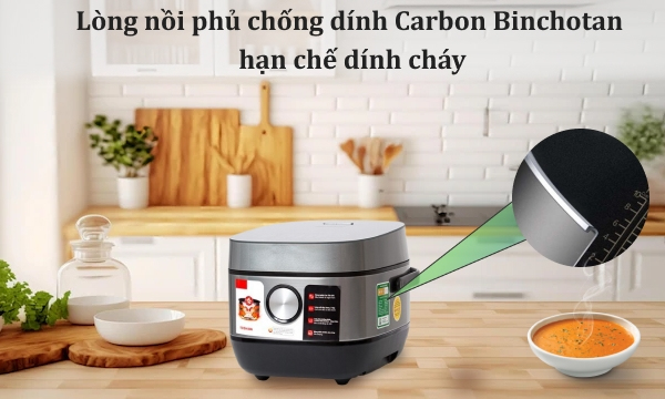 Nồi cơm điện cao tần Toshiba 1 lít RC-10IP1PV