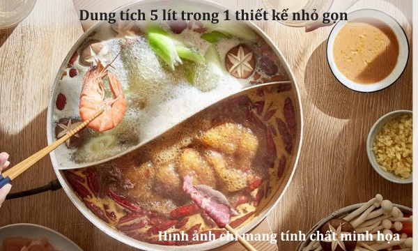 Nồi lẩu điện Bear DHG-C50K1