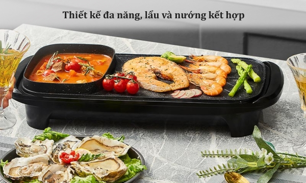 Bếp lẩu nướng đa năng Gaabor EH-M01A