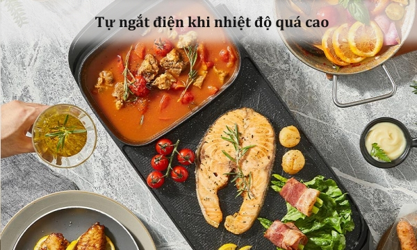 Bếp lẩu nướng đa năng Gaabor EH-M01A