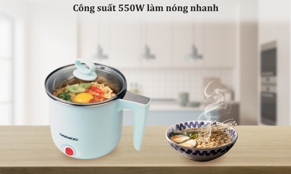 Ca nấu mì đa năng Daewoo DEN-M550