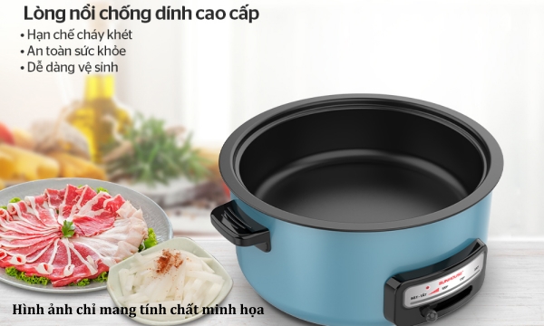 Nồi lẩu điện Sunhouse 3.5 lít SHD4527