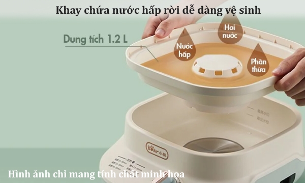 Nồi hấp đa năng Bear DZG-C60Q8