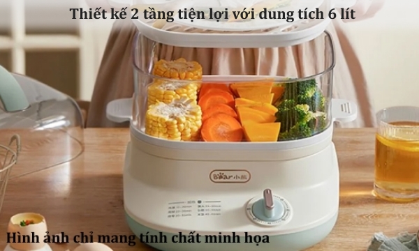 Nồi hấp đa năng Bear DZG-C60Q8