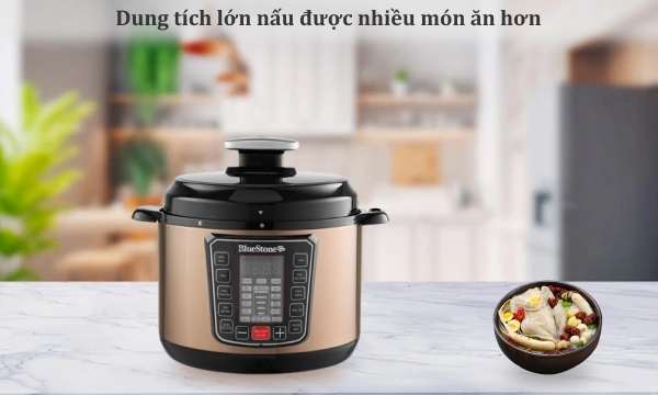Nồi áp suất điện Bluestone 5 lít PCB-5753