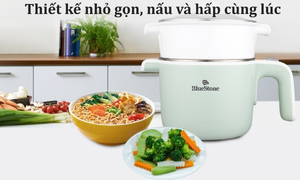 Nồi lẩu điện đa năng BlueStone 1.2 lít MPB-7233