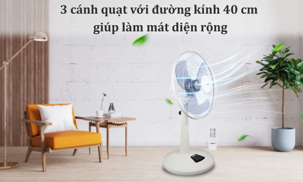 Quạt lửng Nanoco NLF1624RC-BE