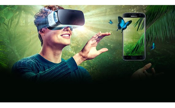Kính đeo thực tế ảo Samsung Gear VR 2 SM-R323 trải nghiệm 3D sống động