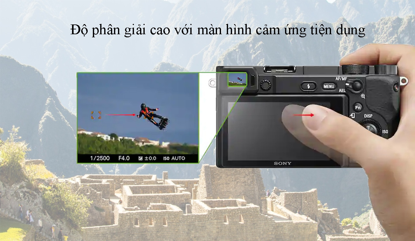 Máy ảnh Sony ILCE-6400M/BAP2 thỏa sức sáng tạo