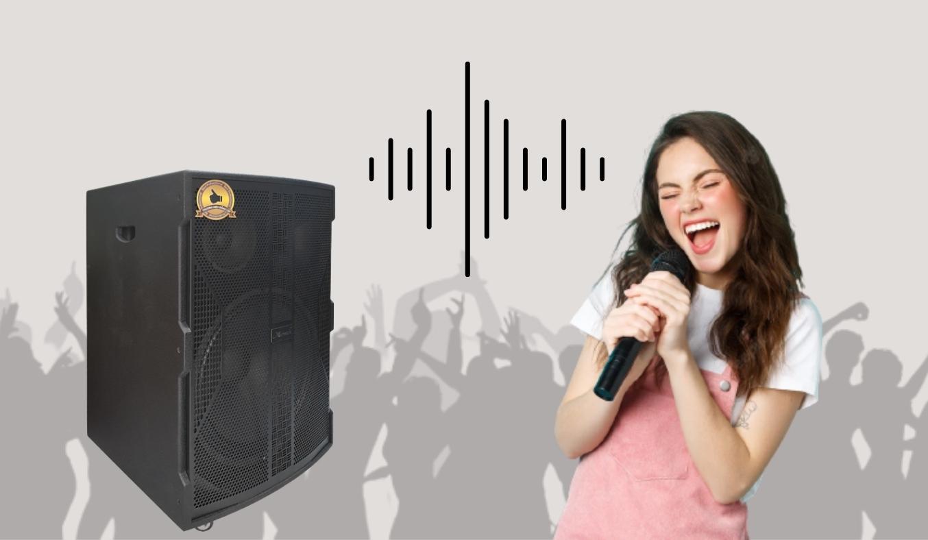 Loa karaoke di động Microtek MTK 18-09 sở hữu chip DSP cho chất âm vượt trội
