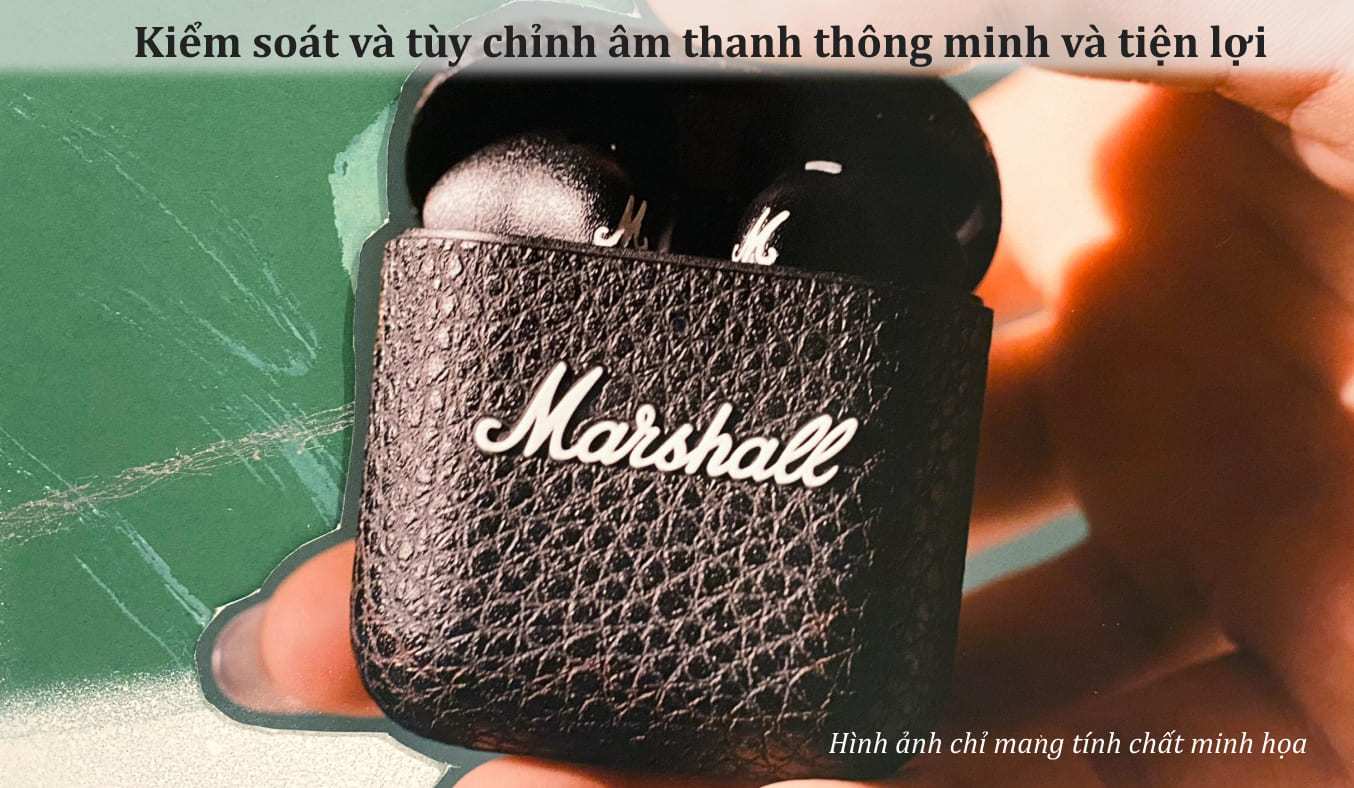 Tai nghe bluetooth Marshall Minor IV Black