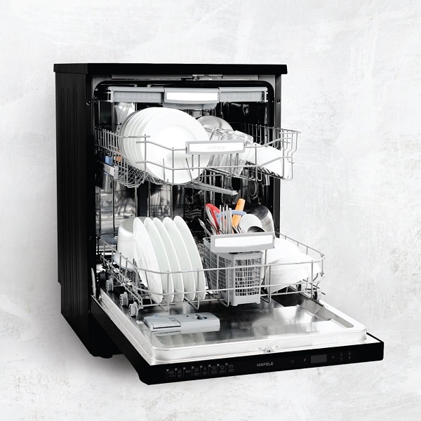 Máy rửa chén Hafele có thiết kế đơn giản nhưng vô cùng sang trọng