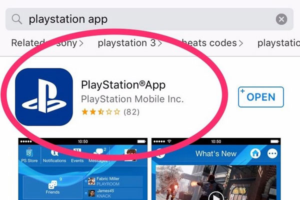 Bạn có thể tải về phần mềm PlayStation App trên kho ứng dụng iOS hoặc Android tùy vào hệ điều hành điện thoại bạn.
