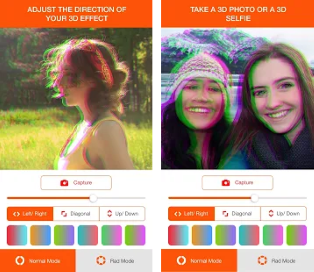 App 3D Effect hỗ trợ tạo ra nhiều bức ảnh chuyên nghiệp