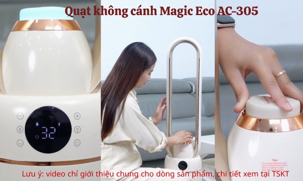 Quạt không cánh Magic Eco AC-305