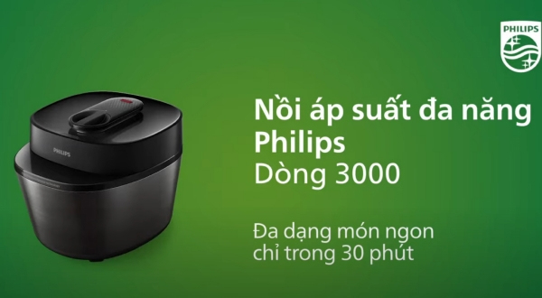 Nồi áp suất điện Philips 5 lít HD2151/66