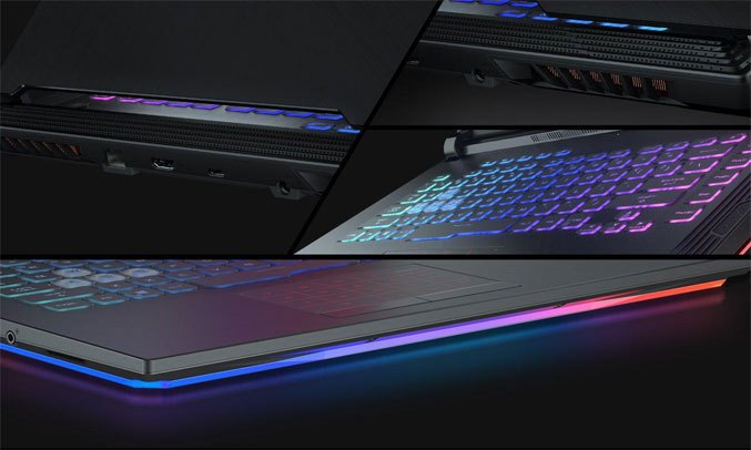 Asus Rog strix G i7-9750H 15.6 inch G531GT-AL017T Bàn phím nhạy