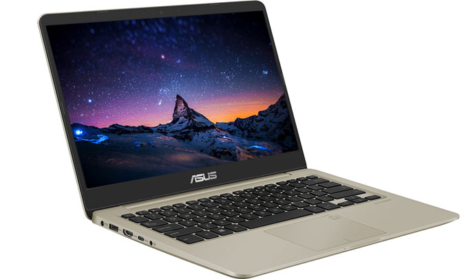 Laptop Asus Vivobook Max X411UA - BV360T bÃ n phÃ­m ÄÃ¡nh mÃ¡y Ãªm