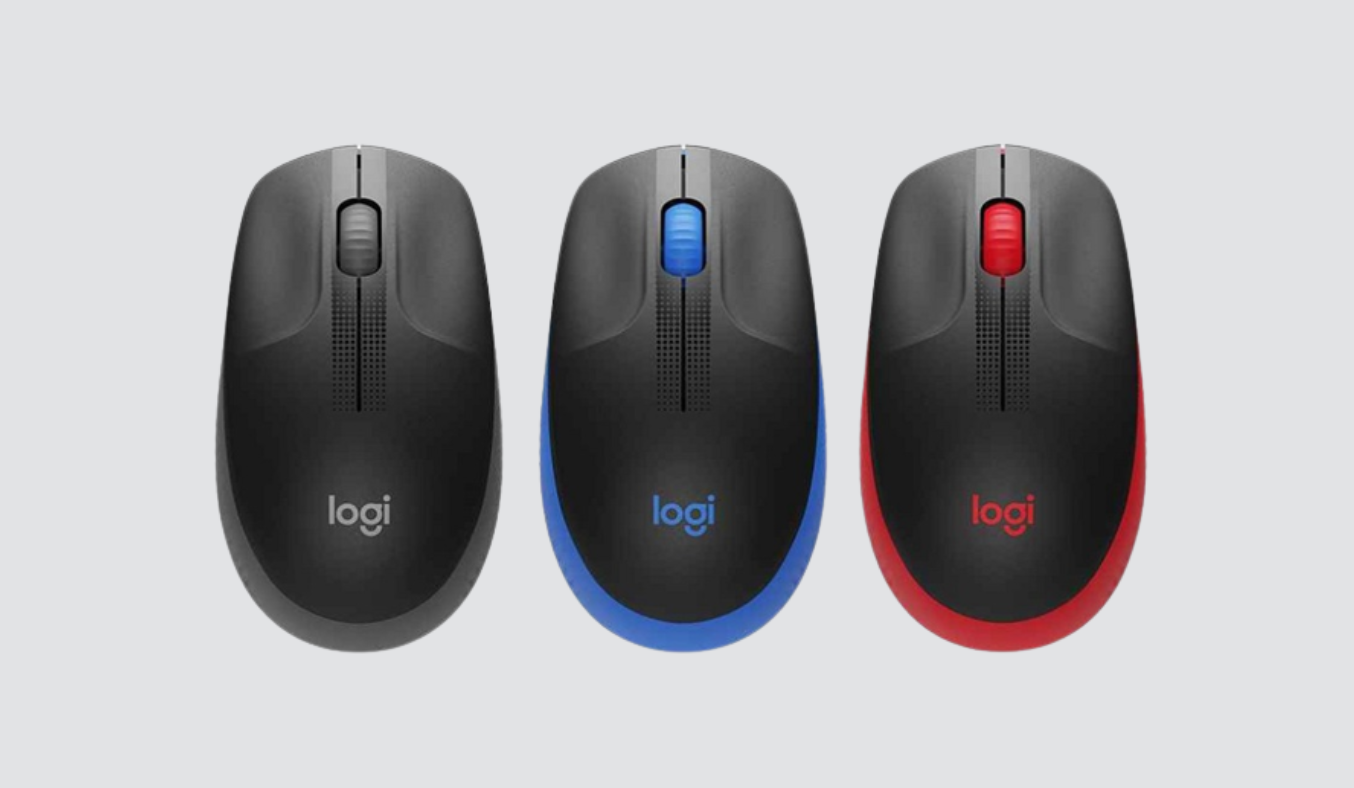 Chuột Logitech M190 Đỏ- Thiết kế