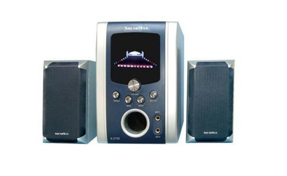 Loa Soundmax A2700 thiết kế nhỏ gọn, dễ bố trí