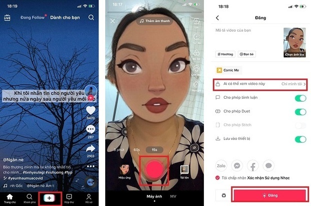 Chụp ảnh TikTok: Nét đẹp tự nhiên của mình sẽ được tôn lên hơn khi chụp ảnh TikTok. Vượt qua các thử thách và thể hiện cá tính của bạn trong từng bức ảnh đẹp ngất ngây.