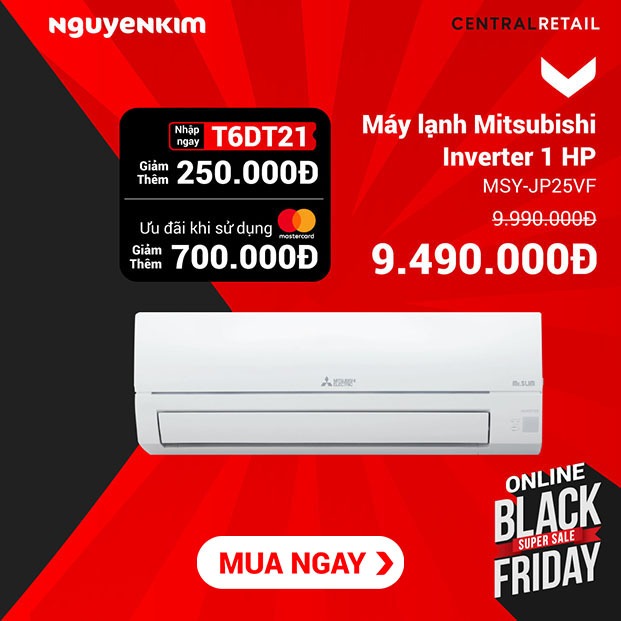 Máy lạnh Mitsubishi Nguyễn Kim sale